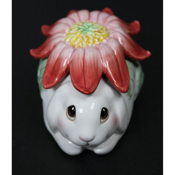 Fitz and Floyed Bunny Blooms Lidded Box - NIB - Picture 3 of 11